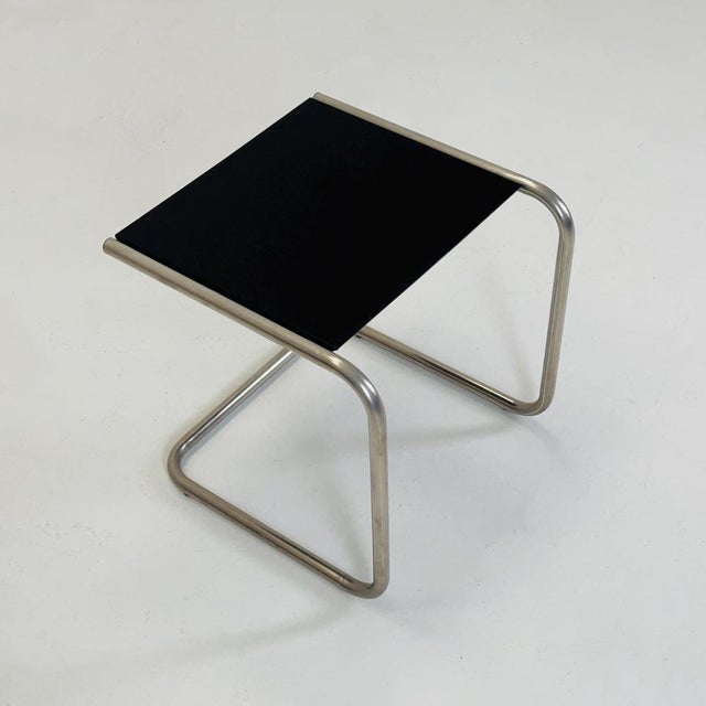 Metal Bauhaus Club Side Table in Metal and Chrome from Fiam For Sale - Image 7 of 16