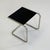 Metal Bauhaus Club Side Table in Metal and Chrome from Fiam For Sale - Image 7 of 16