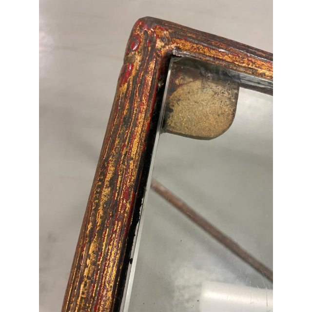 Vintage Glass and Gilt Metal Coffee Table Attributed to Maison Jansen For Sale In New York - Image 6 of 9