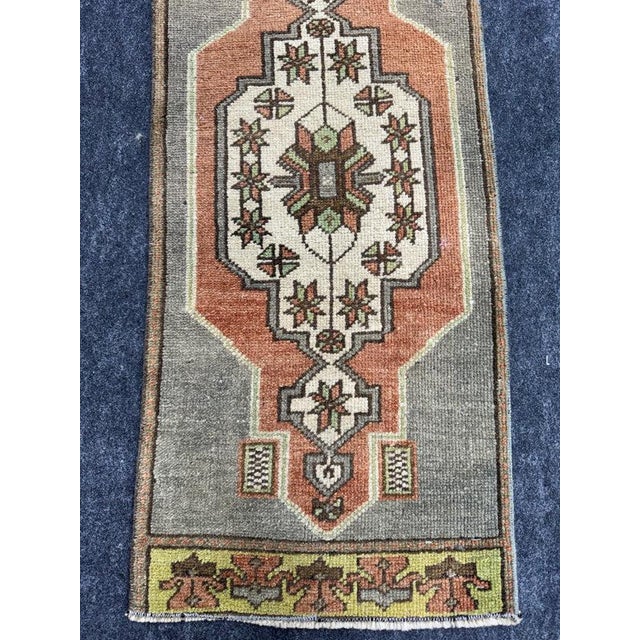 Contemporary Turkish Yastik Rug 1'4" x 3'3" For Sale - Image 3 of 5