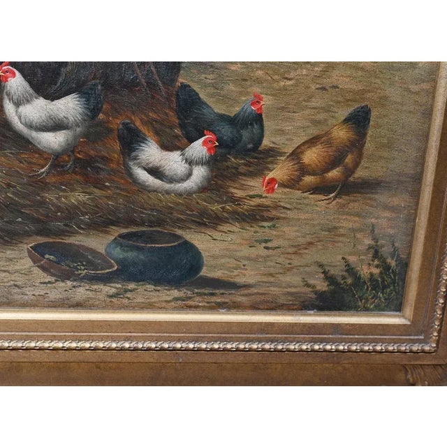 Edgar Hunt, Farm Yard, 1980s, Oil For Sale - Image 4 of 9