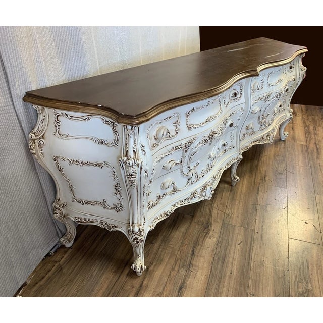 Gorgeous Dresser in Good Vintage Condition. Solid and Firm. Wear is usual for its age. Please study the photos and ask...