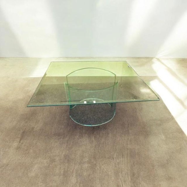 The Art of Transparency: 1970s Vintage Gallotti & Radice Coffee Table For Sale - Image 12 of 12