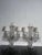 Mid 20th Century Pair of Vintage Crystal Girandoles/Chandelier Lamps For Sale - Image 5 of 12