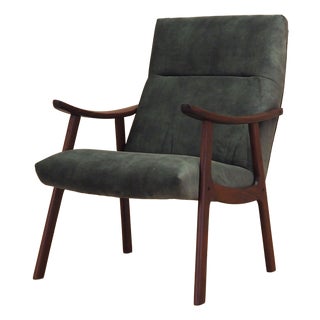 Danish Teak Armchair, 1970s For Sale