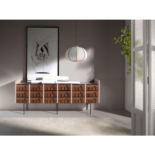 Contemporary Industrial Style Sideboard by Lola Glamour For Sale - Image 3 of 15