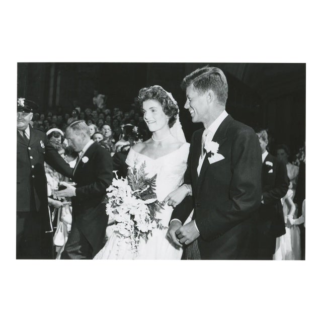 Wedding John F. Kennedy & Jacqueline Kennedy - Official Press, 1953 For Sale