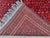 High Quality Afghan Beshir Kunduz All-Over Lattice Rug - 6'2" X 3'8" For Sale - Image 12 of 12