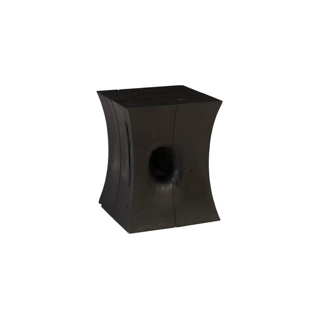 Phillips Collection Phillips Collection Peep Hole Side Table For Sale - Image 4 of 4