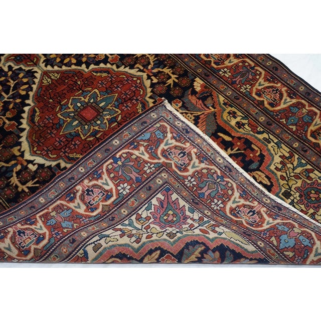 Traditional Antique Farahan Sarouk Rug 4'5'' x 6'8'' For Sale - Image 3 of 11