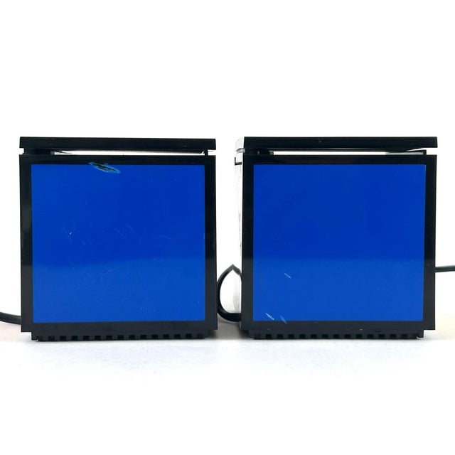 Early Pentacolore Cuboluce Table Lamps by Franco Bettonica & Mario Melocchi for Cini & Nils, 1972, Set of 2 For Sale - Image 15 of 18