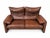 Modern Leather Maralunga Two-Seater Sofa by Vico Magistretti for Cassina, 1980s For Sale - Image 3 of 7