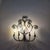 Rustic Handcrafted Five-Light Wall Sconce in Wrought Iron with Scrolls For Sale - Image 3 of 10