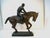 Large Bronze Jockey Rider on Race Horse Sculpture, 20th Century For Sale - Image 4 of 12