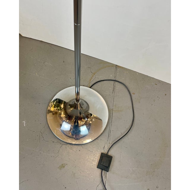 Space Age Chrome Floor Lamp, 1970s For Sale - Image 11 of 13