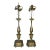 Caldwell Pewter and Bronze Table Lamps - A Pair For Sale