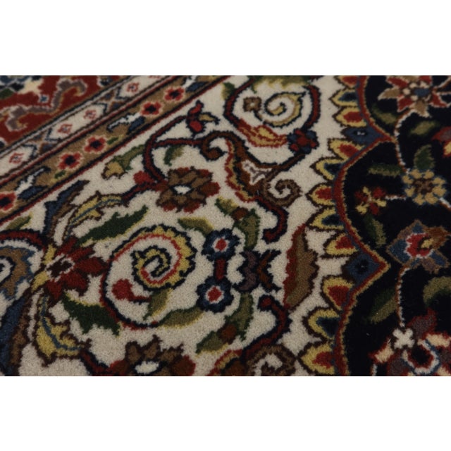 Hand Knotted Approx. 4x6 Wool Area Rug For Sale In Philadelphia - Image 6 of 11