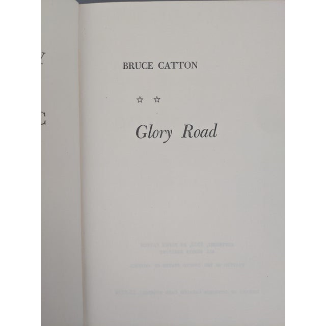 Paper Vintage Bruce Catton Civil War Army of the Potomac Trilogy, Red & Black, Set of 3 For Sale - Image 7 of 10