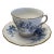 Mid 20th Century Royal Vale Forget-Me-Not Bone China Teacup & Saucer, England For Sale