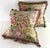 Thibaut Peony Garden Hand Printed Tasseled Linen Pillows/a Pair For Sale - Image 10 of 10