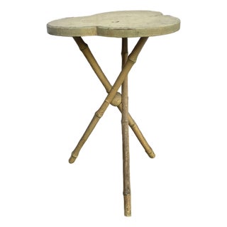 Vintage Trefoil Top Table For Sale