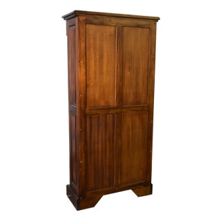 Legacy Open Bookcase - Brown Walnut For Sale