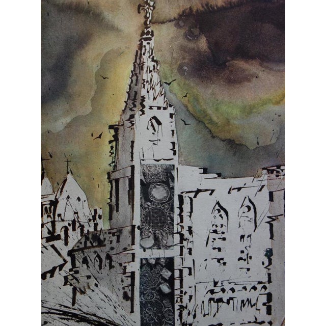 Modern Salvador Dalí, Alsace SNCF Butterfly Suite, Original Lithograph For Sale - Image 3 of 7