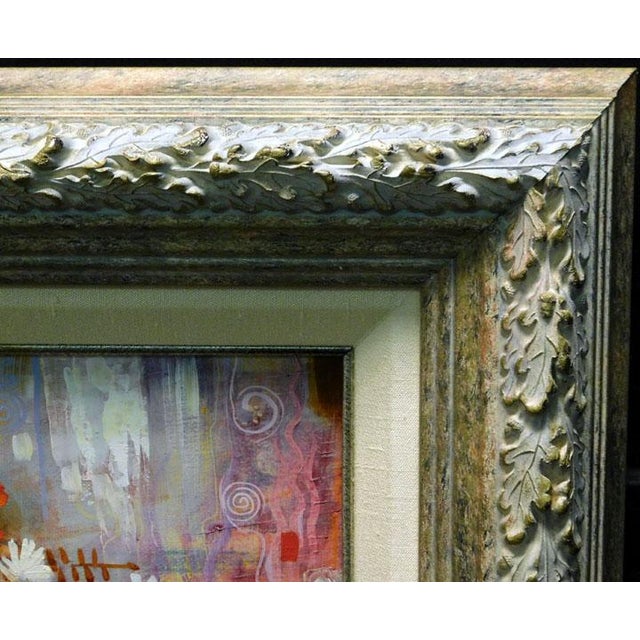 2000 - 2009 Nick Japaridze #Nj041210-04 Original Oil on Canvas Still Life "Ven Flowers" For Sale - Image 5 of 5