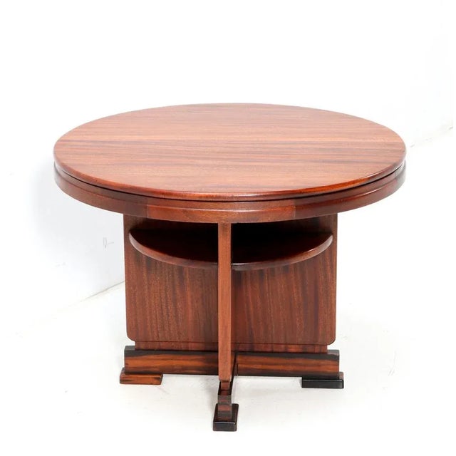 Art Deco Amsterdamse School Coffee Table, 1920s For Sale - Image 9 of 13