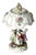 Porcelain Lithophane Table Lamp, 1950s For Sale