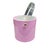 Mid-Century Modern Vintage Mr. Ice Bucket Pink Lucite Ice Bucket For Sale - Image 3 of 9