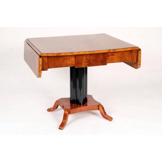 Biedermeier Birch Sofa Table For Sale In Los Angeles - Image 6 of 13