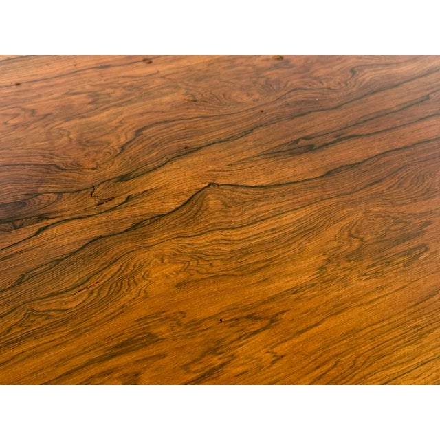 19th Century Victorian Rosewood Stretcher Base Side Table For Sale - Image 10 of 17