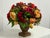 American Classical Faux Rose + Fruit Floral Arrangement For Sale - Image 3 of 12