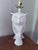 MCM Italian Ceramic Blanc De Chine Owl Lamp For Sale - Image 12 of 13