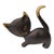 Walter Bosse, Walter Bosse's Cat, 1950s, Brass For Sale - Image 3 of 3