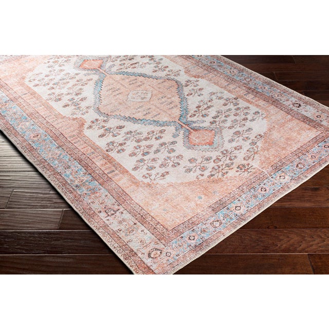 Amelie Machine Woven Rug Light Grey 2x3 For Sale - Image 4 of 5