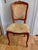 1950s French Louis XV Style Cabriolet Chairs with Upholstery, 1950s, Set of 4 For Sale - Image 5 of 5