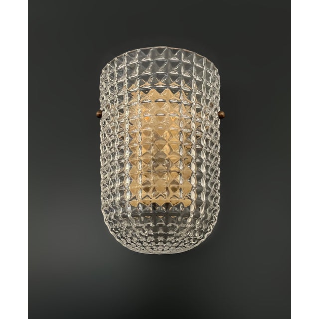 1990s Venetian Murano Wall Sconces, 1990s, Set of 2 For Sale - Image 5 of 14