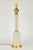 Glass 1950s Opaline Table Lamp by Cenedese Murano For Sale - Image 7 of 17