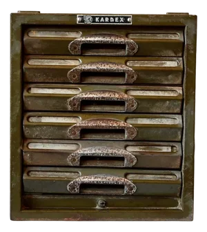 Small Kardex Industrial Atelier Cabinet