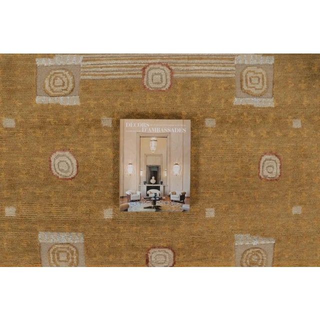 Rug & Kilim's Oversized Scandinavian Style Rug With Textural Pattern For Sale - Image 9 of 11