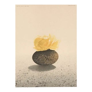Anne Hausner Signed Original Lithograph 1989 Hinauf For Sale