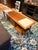 Vintage Lane Coffee Table With Travertine Inserts For Sale - Image 9 of 12