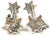 Yaacov Heller Adam and Eve Sterling Silver Candlesticks, Pair, 1993 For Sale - Image 10 of 18