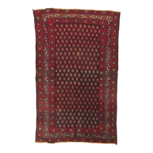Early 20th Century Antique Persian Kurd Rug, 04'08 X 07'06