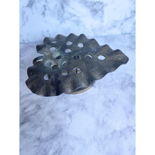 Metal 20th Century Dazey Flower Flog Insert For Sale - Image 7 of 12