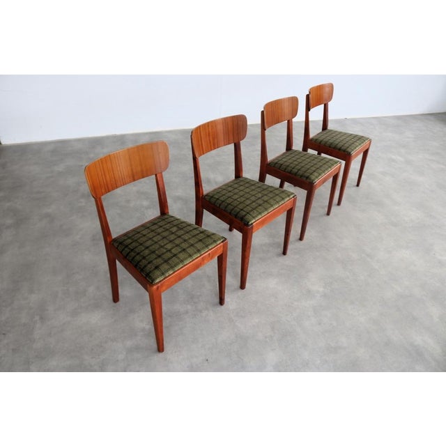 Vintage Dining Chairs from Edsby Verken, 1960s, Set of 4 For Sale - Image 9 of 10