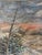 Wood Original Winter Farm Landscape Oil Painting in Carved Wood Frame | Snow Covered Country Scene For Sale - Image 7 of 9