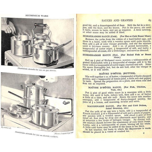 Mid 20th Century "Mrs. Beeton's Cookery: Practical and Economical Recipes for Every-Day Dishes" For Sale - Image 5 of 8